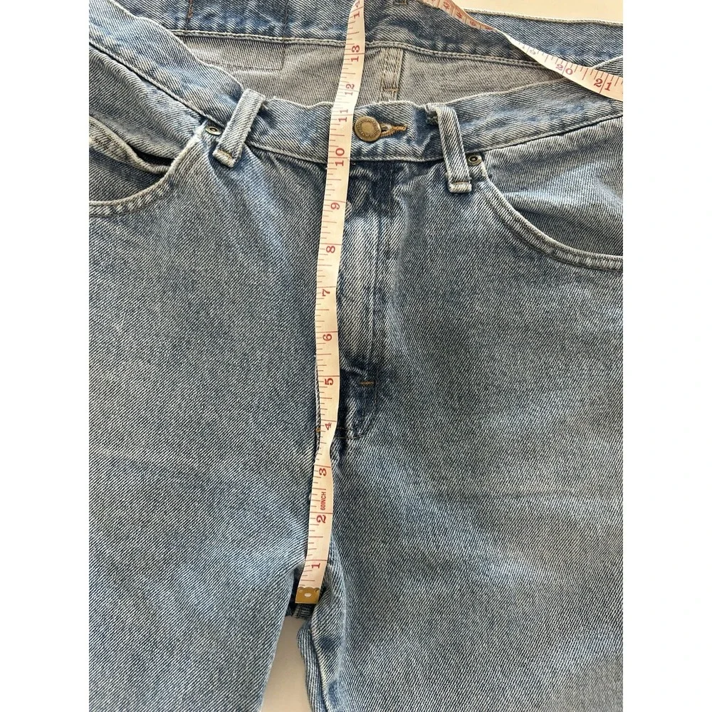 Vintage Wrangler Casual LightWash Straight Leg Jeans 33x34